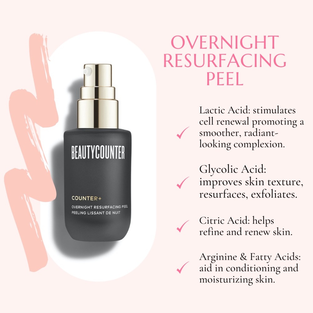 Beautycounter Reflect Effect Overnight Resurfacing Peel NWT